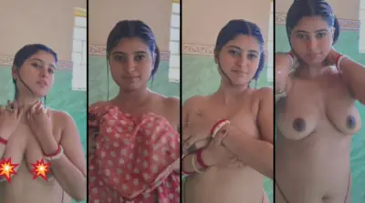 Beautifull Girl Taking Bath Rubbing her Boobs HD