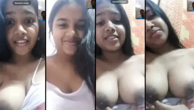 Cutie College Girl Showing Boobies VC HD