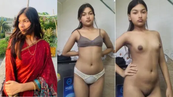 Beautiful Sexy Young Bengali GF Nude Dancing Pressing Boobs HD