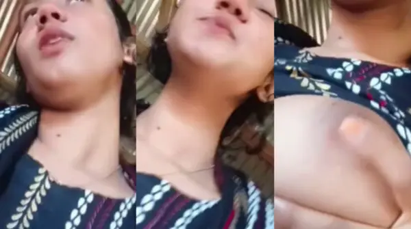 Cute Girl Showing Boobs & Closeup Pussy HD