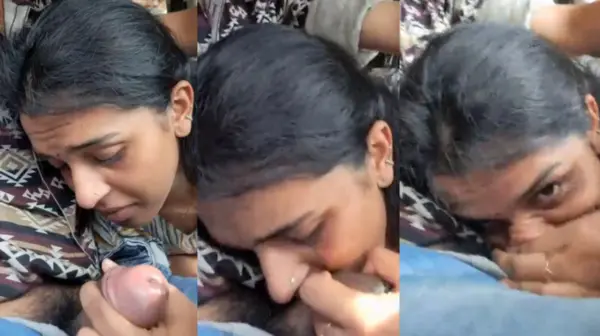 Tamil Girlfriend Blowjob in Car HD